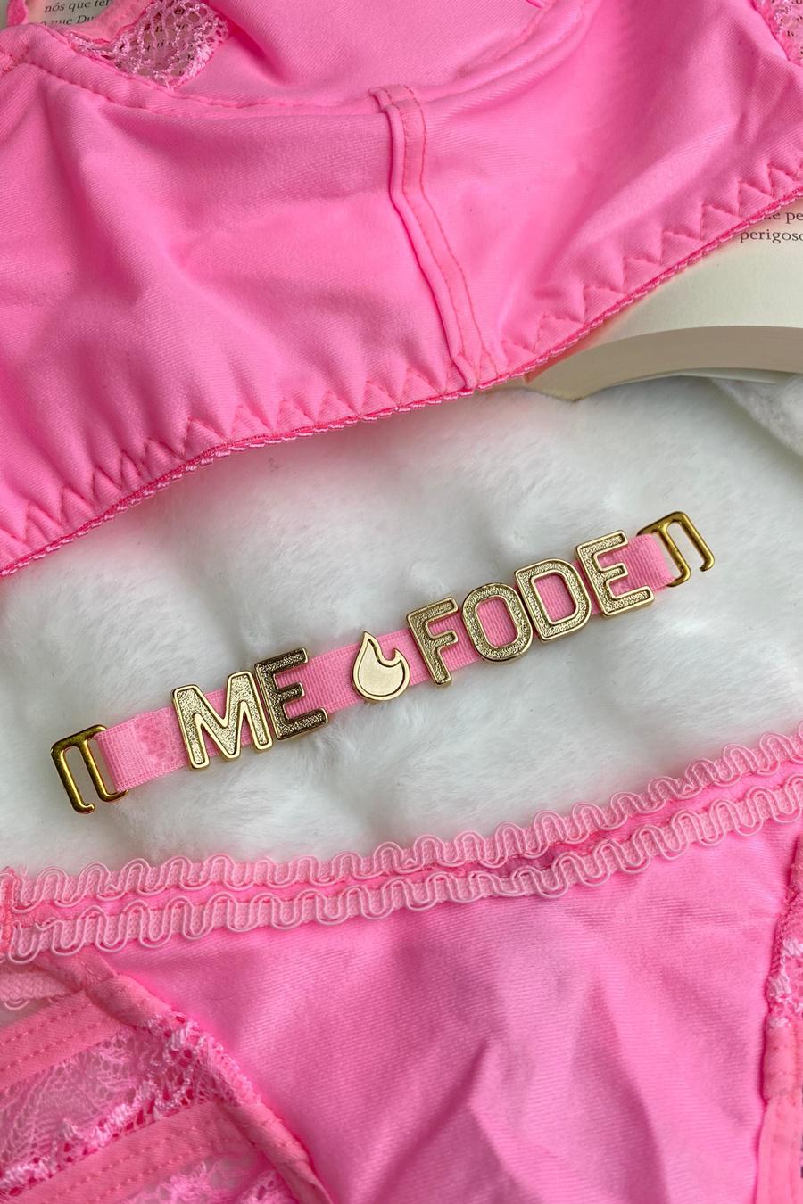 CONJUNTO SENSUAL DE CIRRE SEM BOJO COM ARO