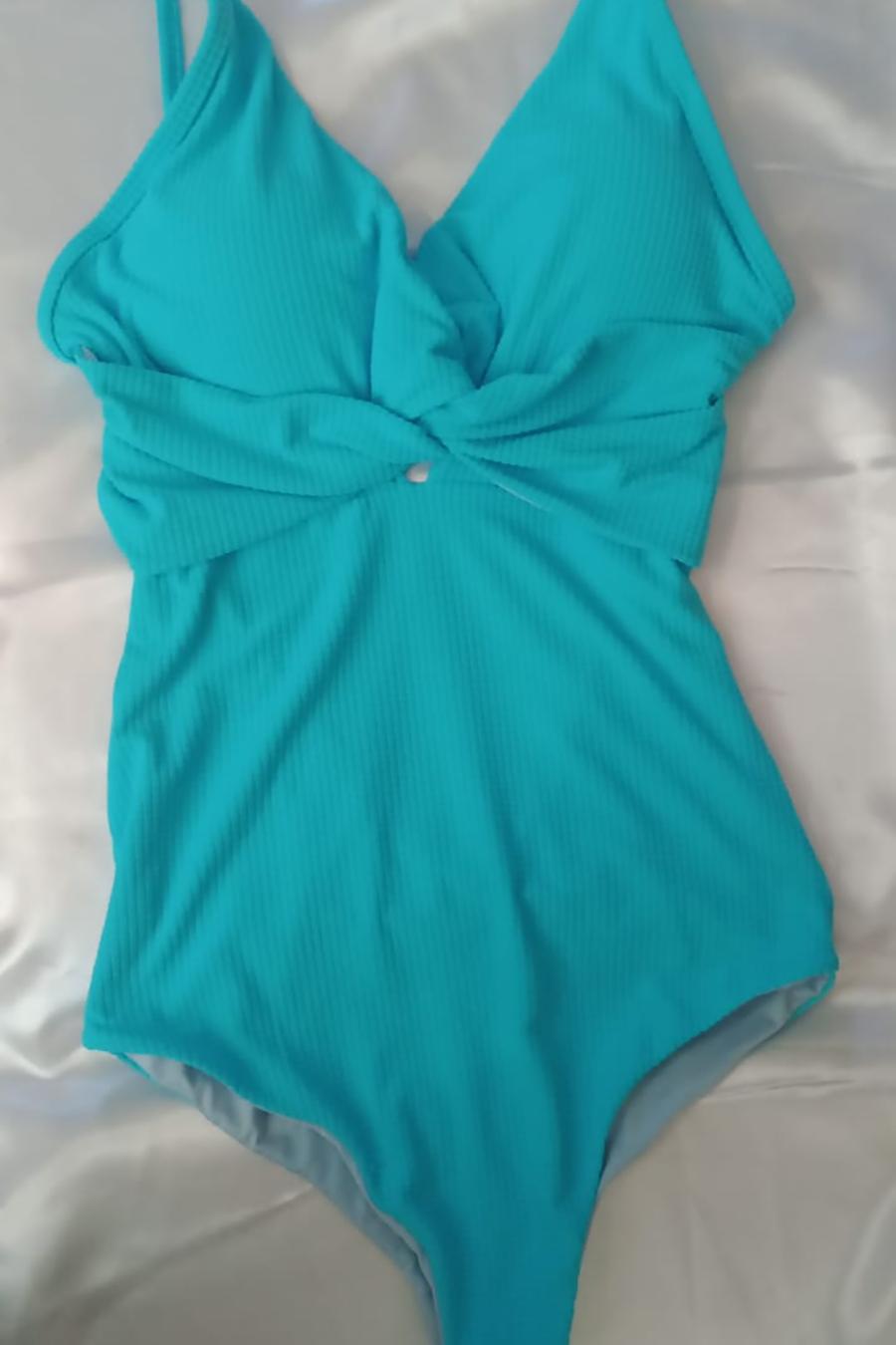 MAIÔ PLUS SIZE TAME - BOCA A BOCA - AZUL CELESTE