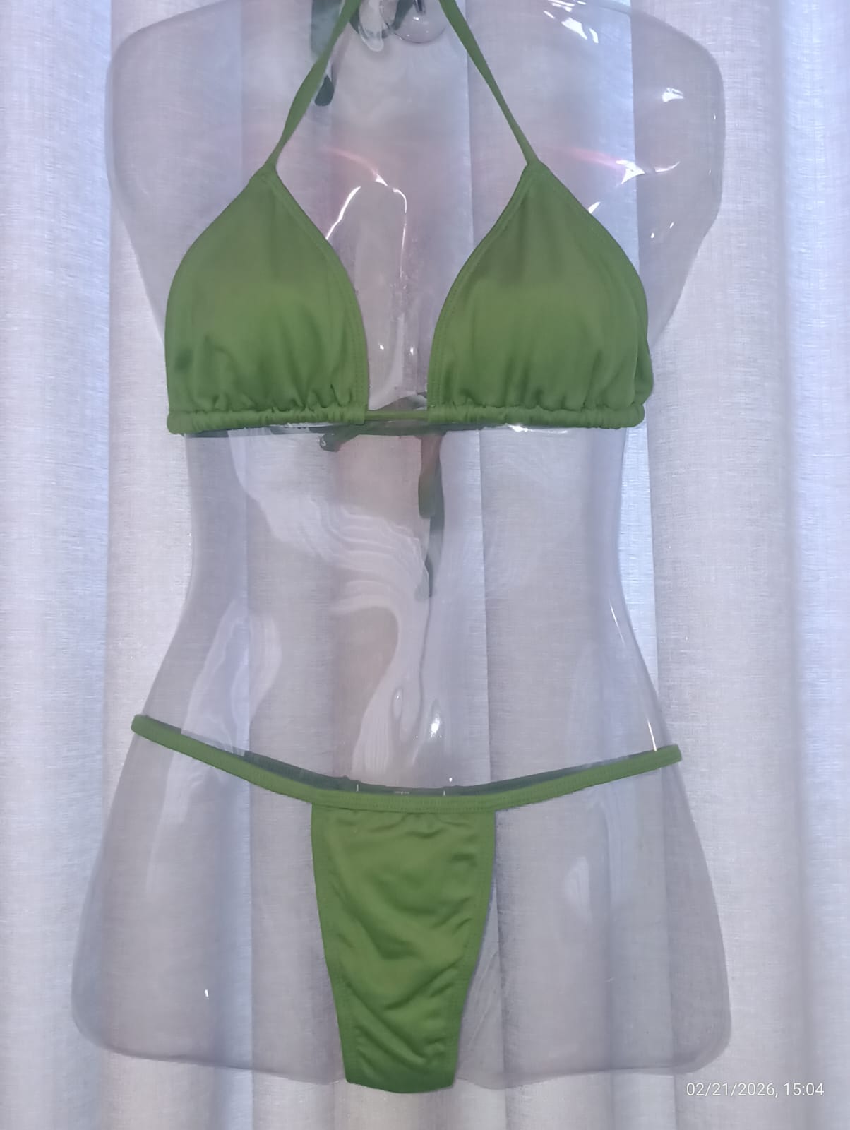 BIQUINI FITA FRENTE MENOR - LOLLA BRASIL - VERDE