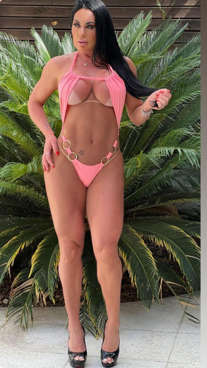 MAIO CAVADO COM ARGOLAS - HER E DRYKA - ROSA BEBE