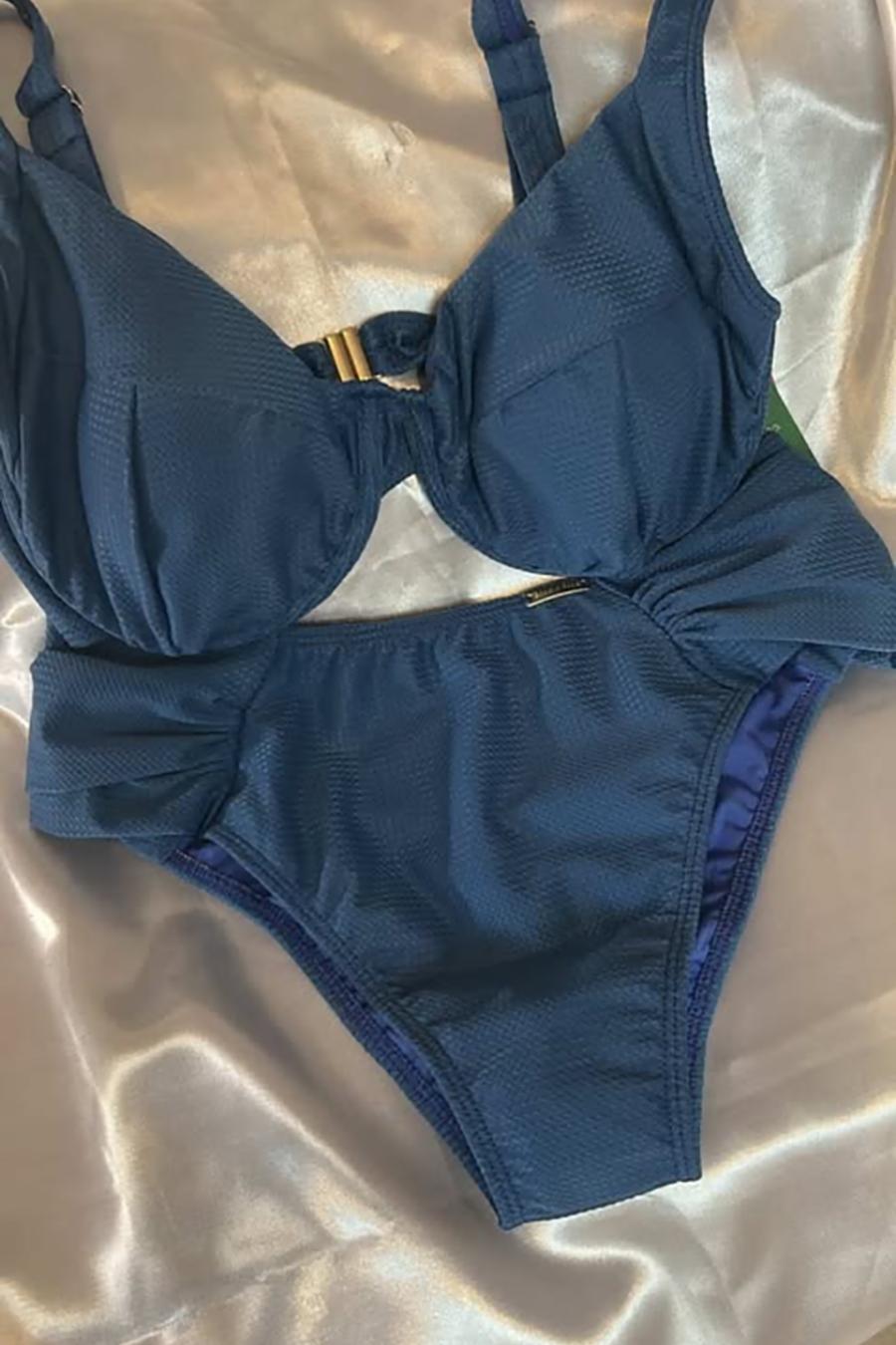BIQUINI PLUS SIZE ESTRUTURADO COM CALCINHA BOMBOM - BOCA A BOCA - TAMISA