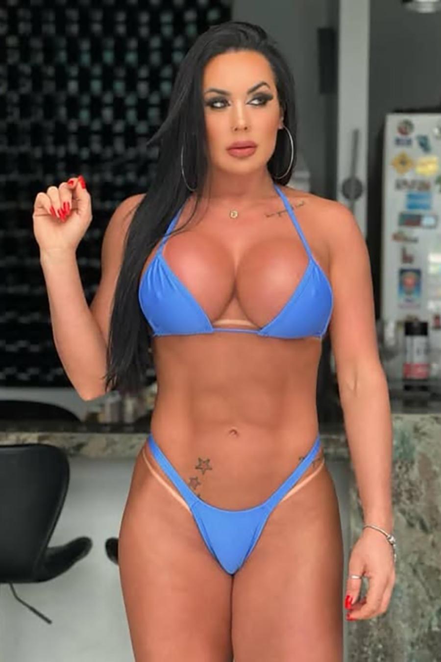 00181 BIQUINI DE FITA AZUL ESCURO HER E DRIKA