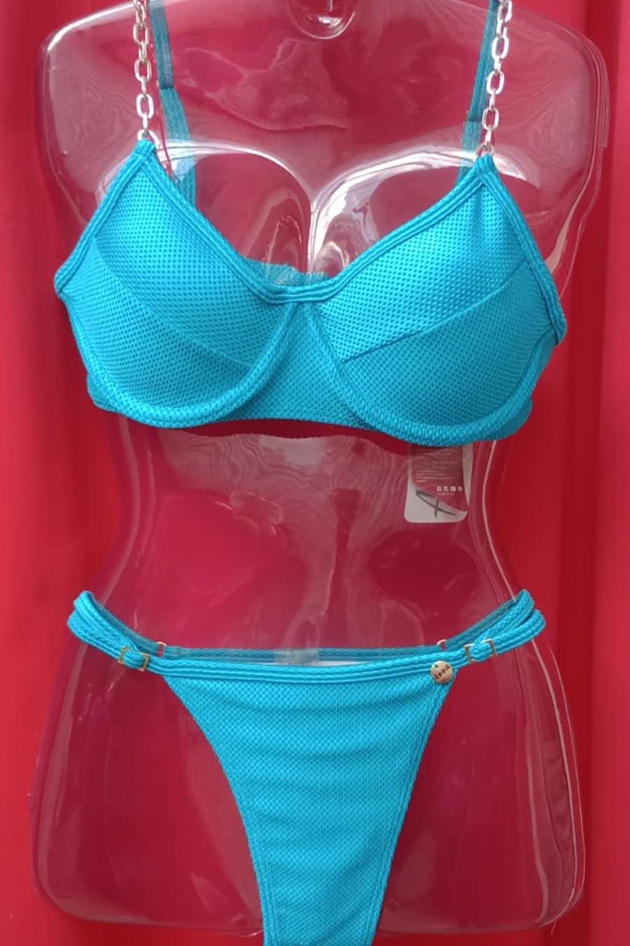 BIQUINI BABY STHIL - ANNE - AZUL