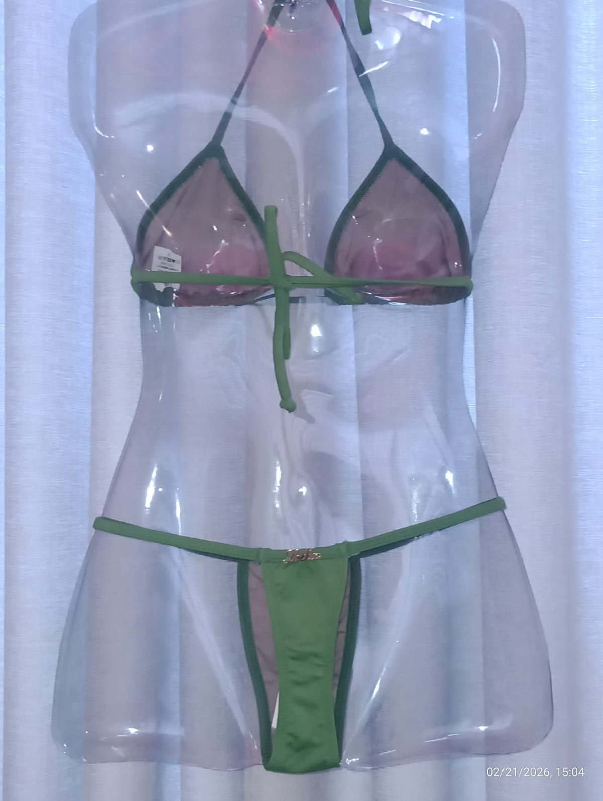 BIQUINI FITA FRENTE MENOR - LOLLA BRASIL - VERDE