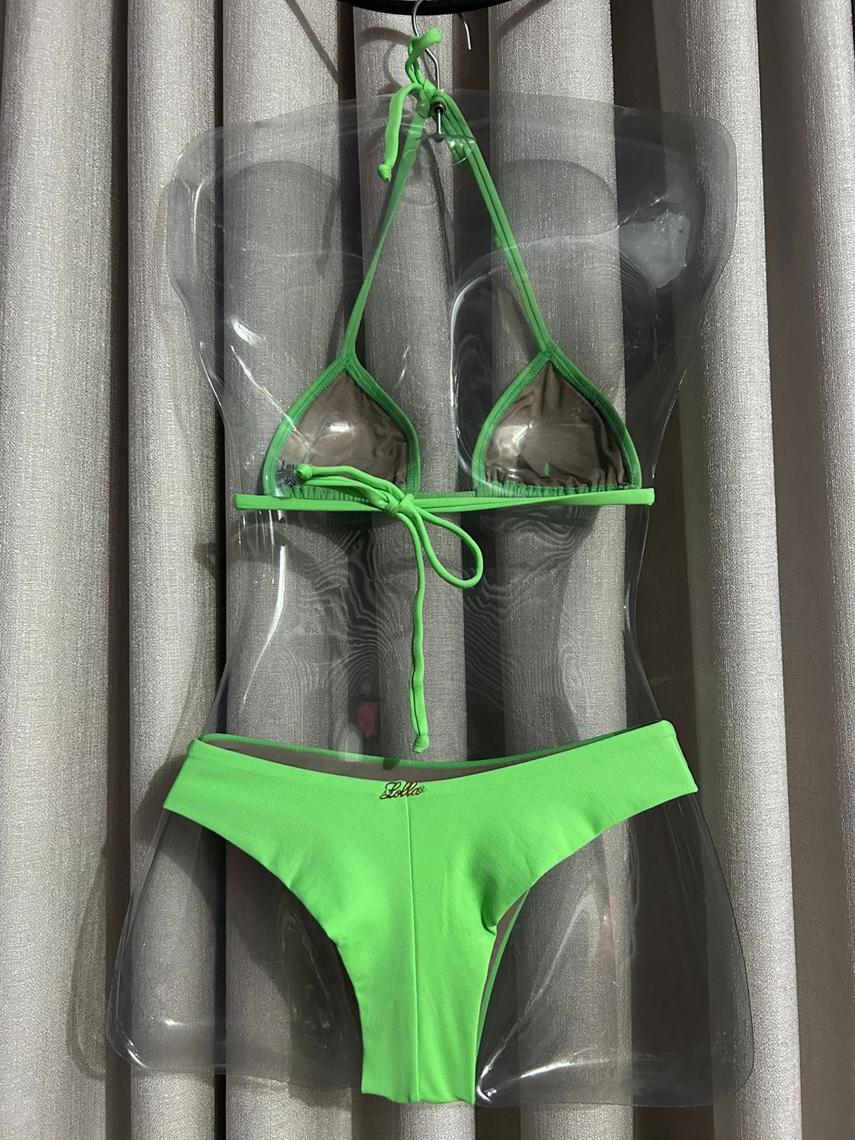 BIQUINI SUSANA FIO DUPLO - LOLLA BRASIL - VERDE CITRICO