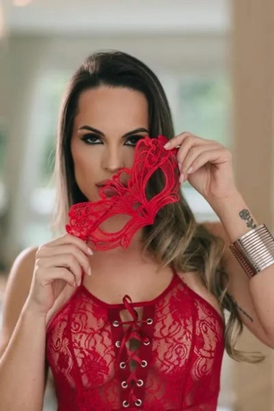 FANTASIA ERÓTICA GAROTA VENENO BODY SENSUAL