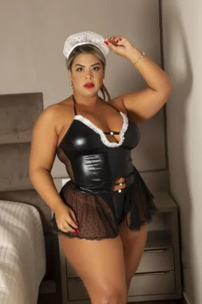 FANTASIA PLUS SIZE EROTICA SEXY DE EMPREGADA