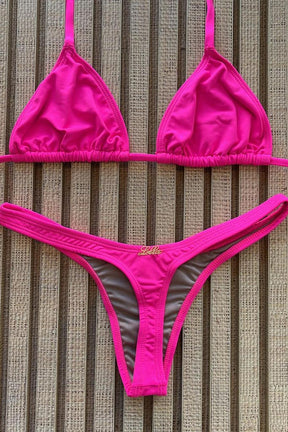 BIQUINI ASA DELTA - ROSA NEON